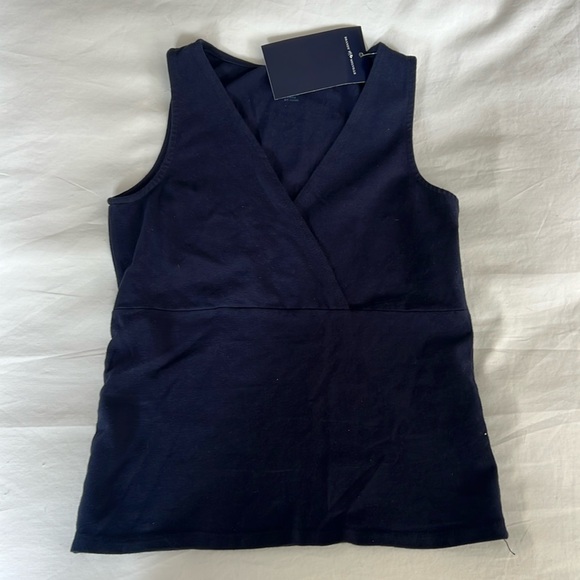 BRANDY MELVILLE NAVY BLUE AMARA TANK - Picture 2 of 4